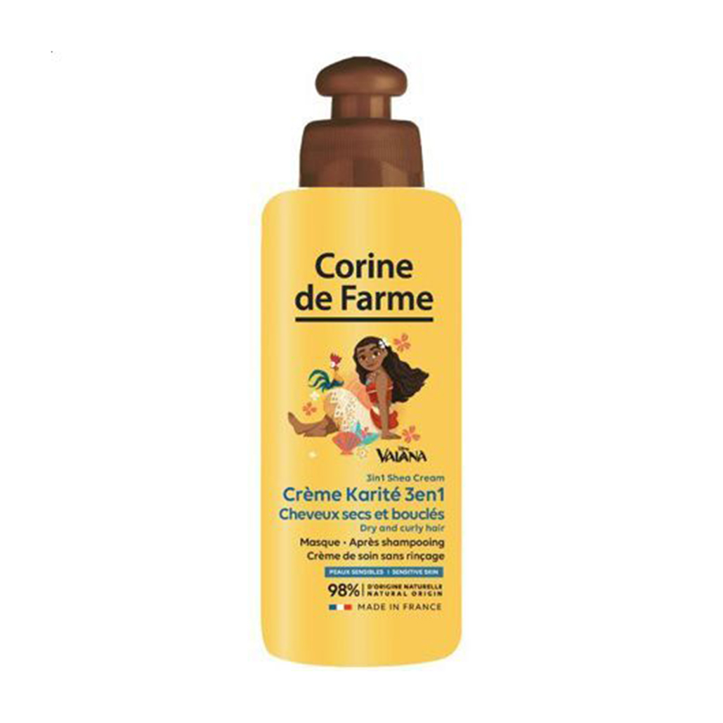 Дитячий крем для волосся Corine de Farme 3 In 1 Hair Cream, 200 мл